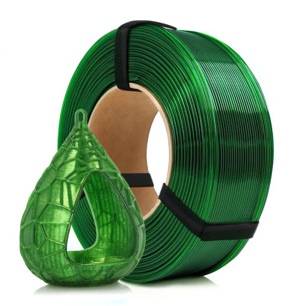 Filament PETG Verde Transparent – Rosa3D 1kg