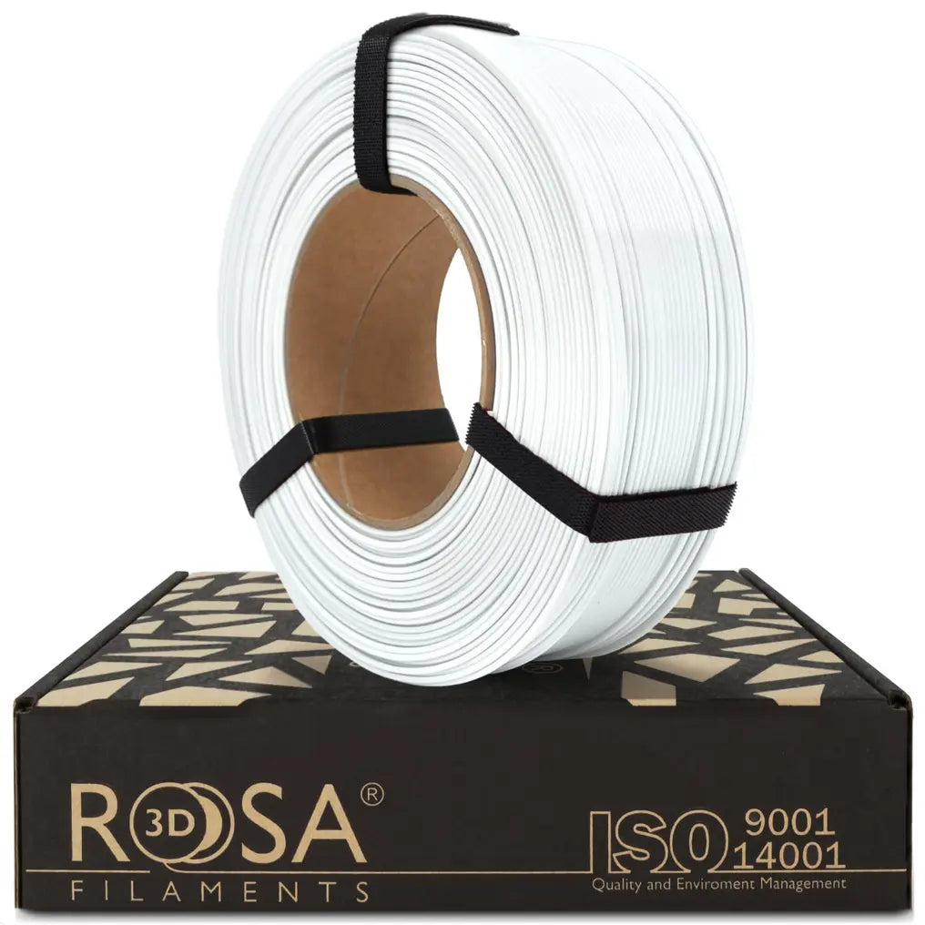 Filament PETG Alb – Rosa3D 1kg