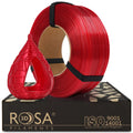 Filament PETG Roșu Transparent – Rosa3D 1kg
